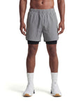 PRE-ORDER Shorts AERO Arctic Grey Uomo - STMN Fitness