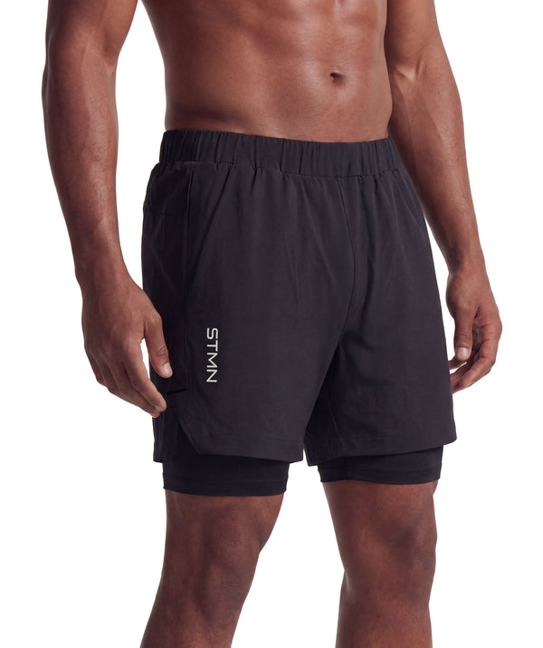 PRE-ORDER Shorts AERO Nero Uomo - STMN Fitness