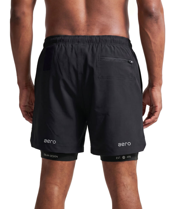 PRE-ORDER Shorts AERO Nero Uomo - STMN Fitness
