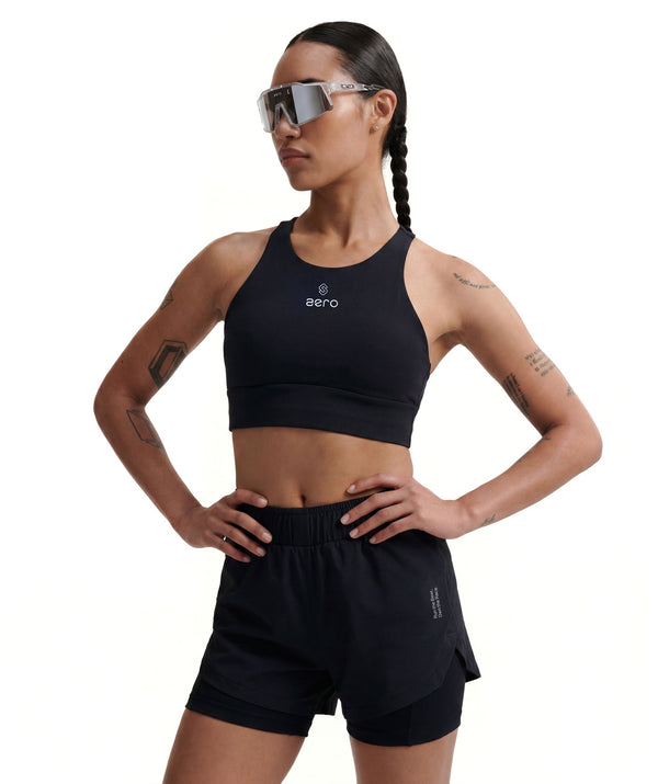 PRE-ORDER Bra AERO Nero Donna - STMN Fitness