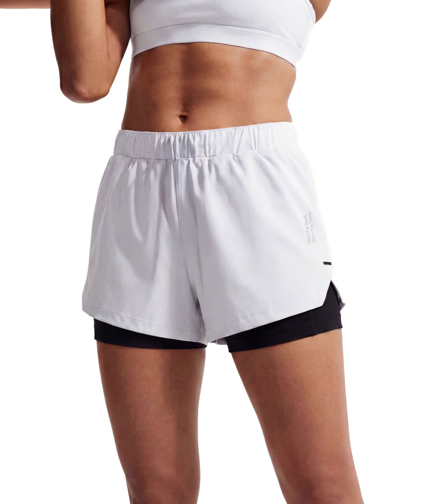 PRE-ORDER Shorts AERO Bianco Donna - STMN Fitness