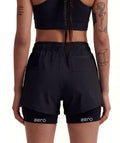 PRE-ORDER Shorts AERO Nero Donna - STMN Fitness