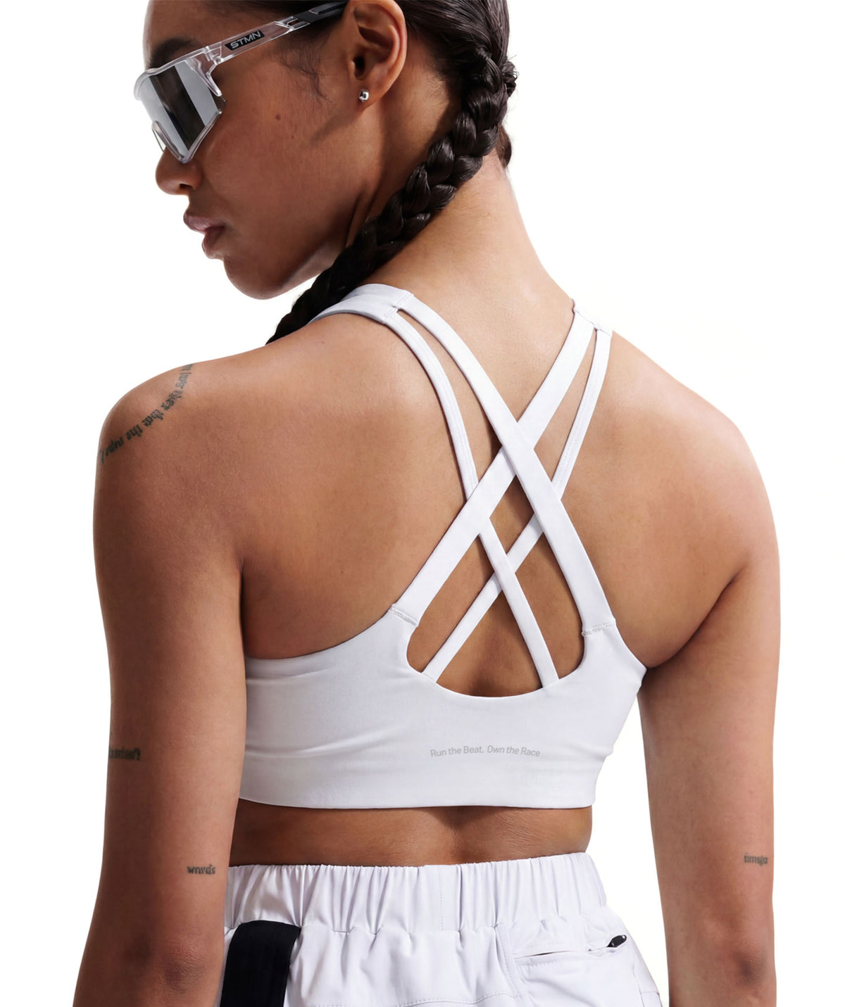 PRE-ORDER Bra AERO Bianco Donna - STMN Fitness