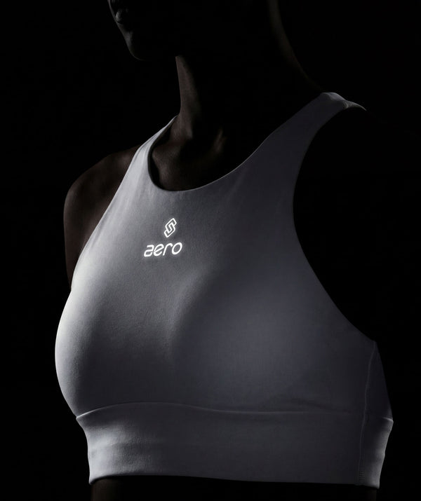 PRE-ORDER Bra AERO Bianco Donna - STMN Fitness