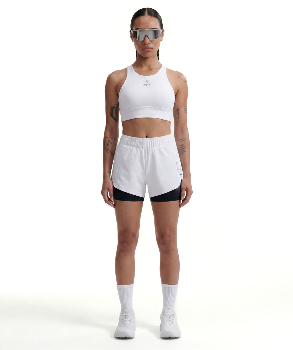 PRE-ORDER Bra AERO Bianco Donna - STMN Fitness