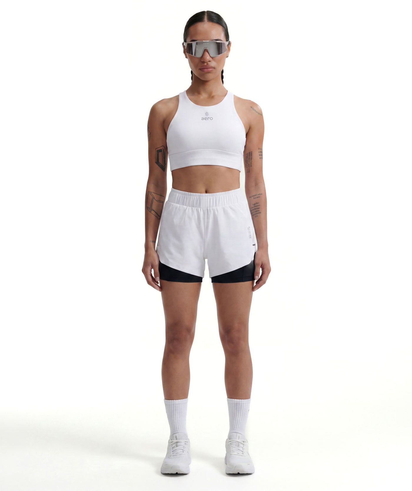 PRE-ORDER Bra AERO Bianco Donna - STMN Fitness