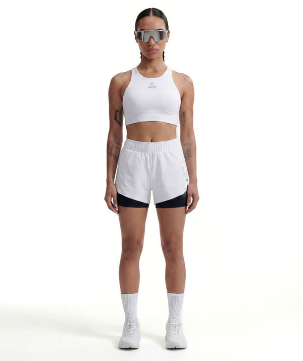 PRE-ORDER Bra AERO Bianco Donna - STMN Fitness