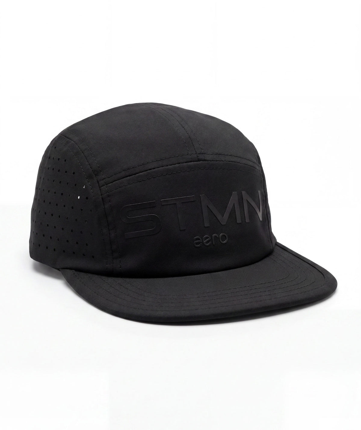 AERO Running Cap 5-Panel Black - STMN Fitness