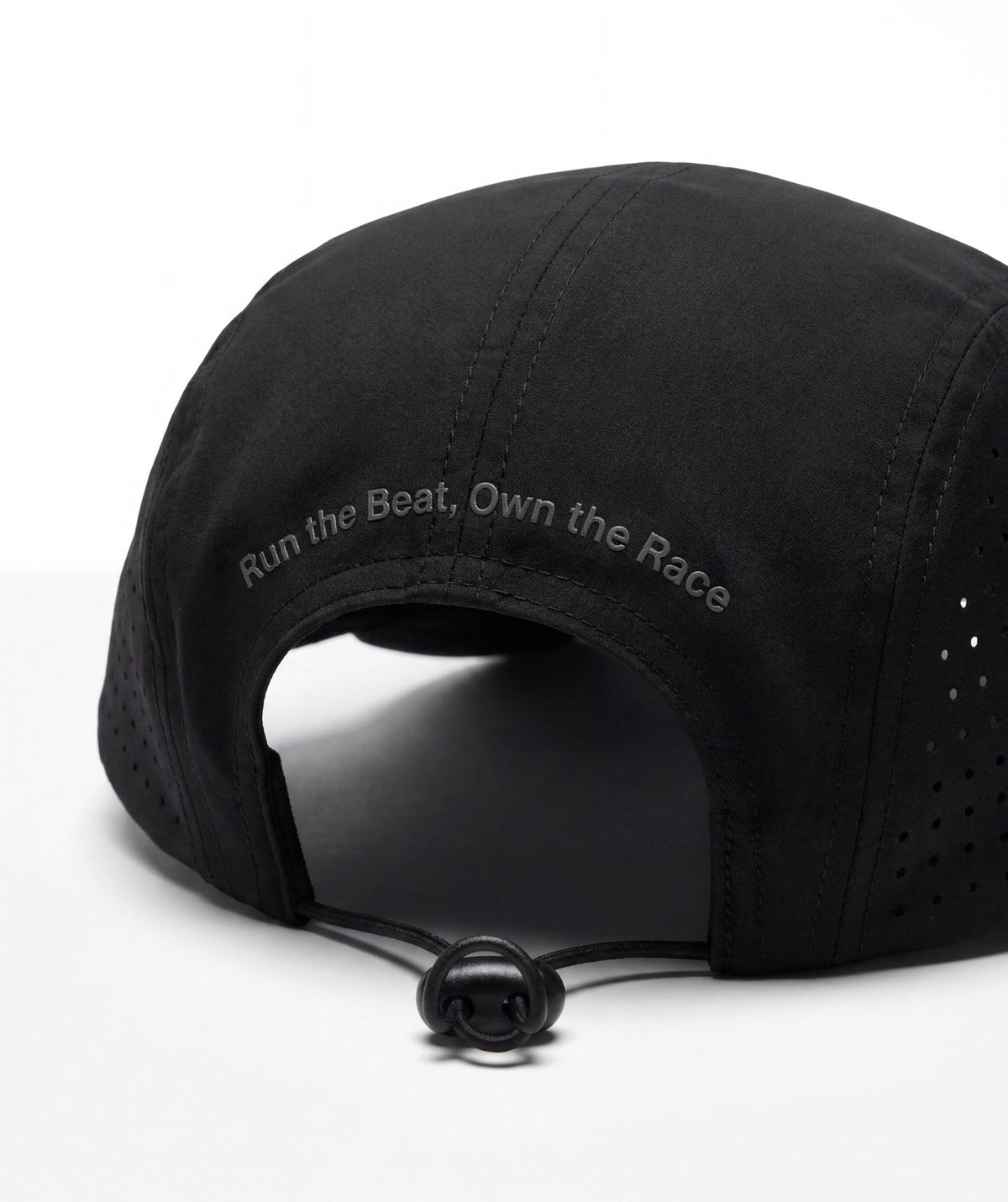 AERO Running Cap 5-Panel Black - STMN Fitness