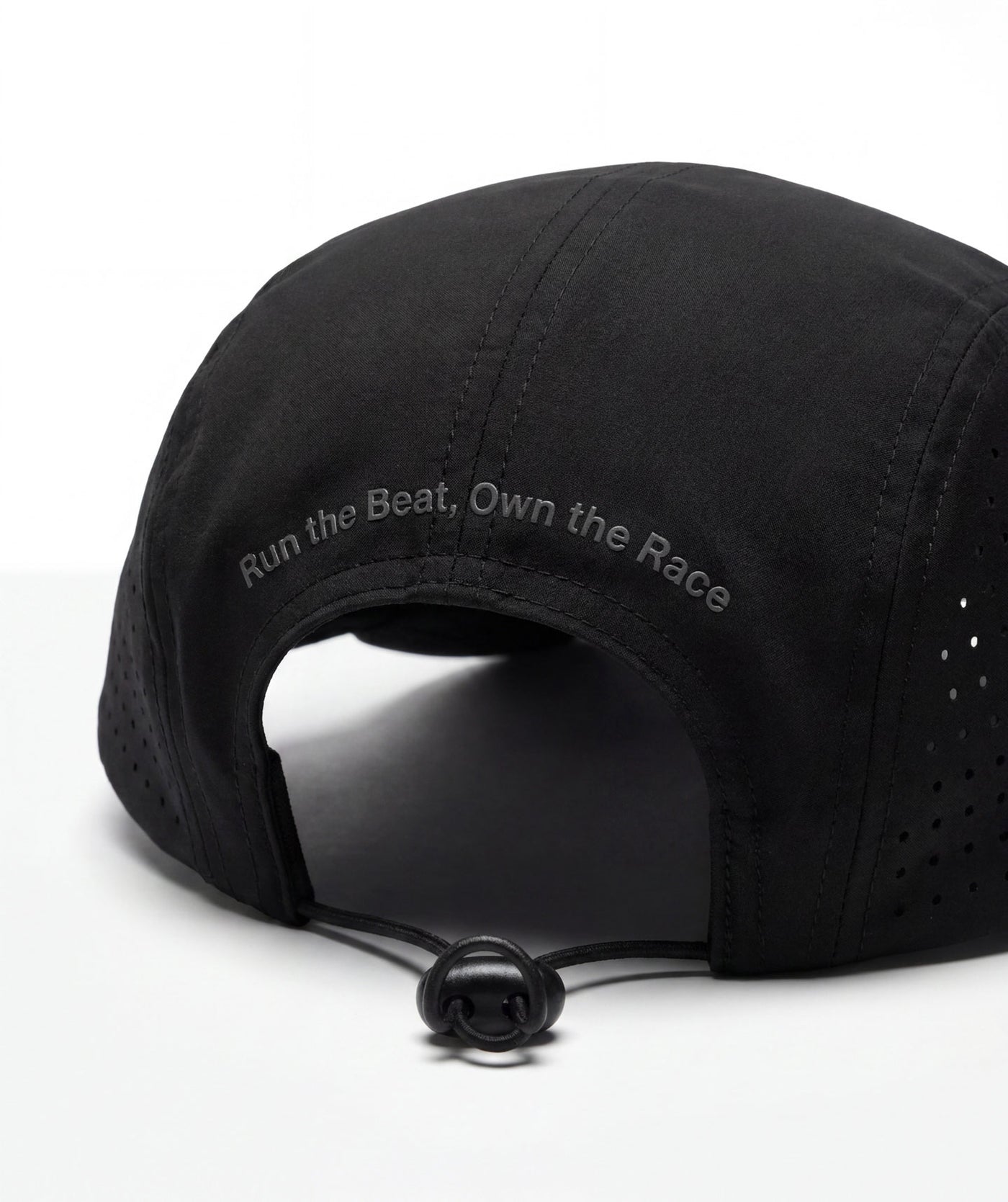 AERO Running Cap 5-Panel Black - STMN Fitness
