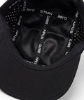 AERO Running Cap 5-Panel Black - STMN Fitness