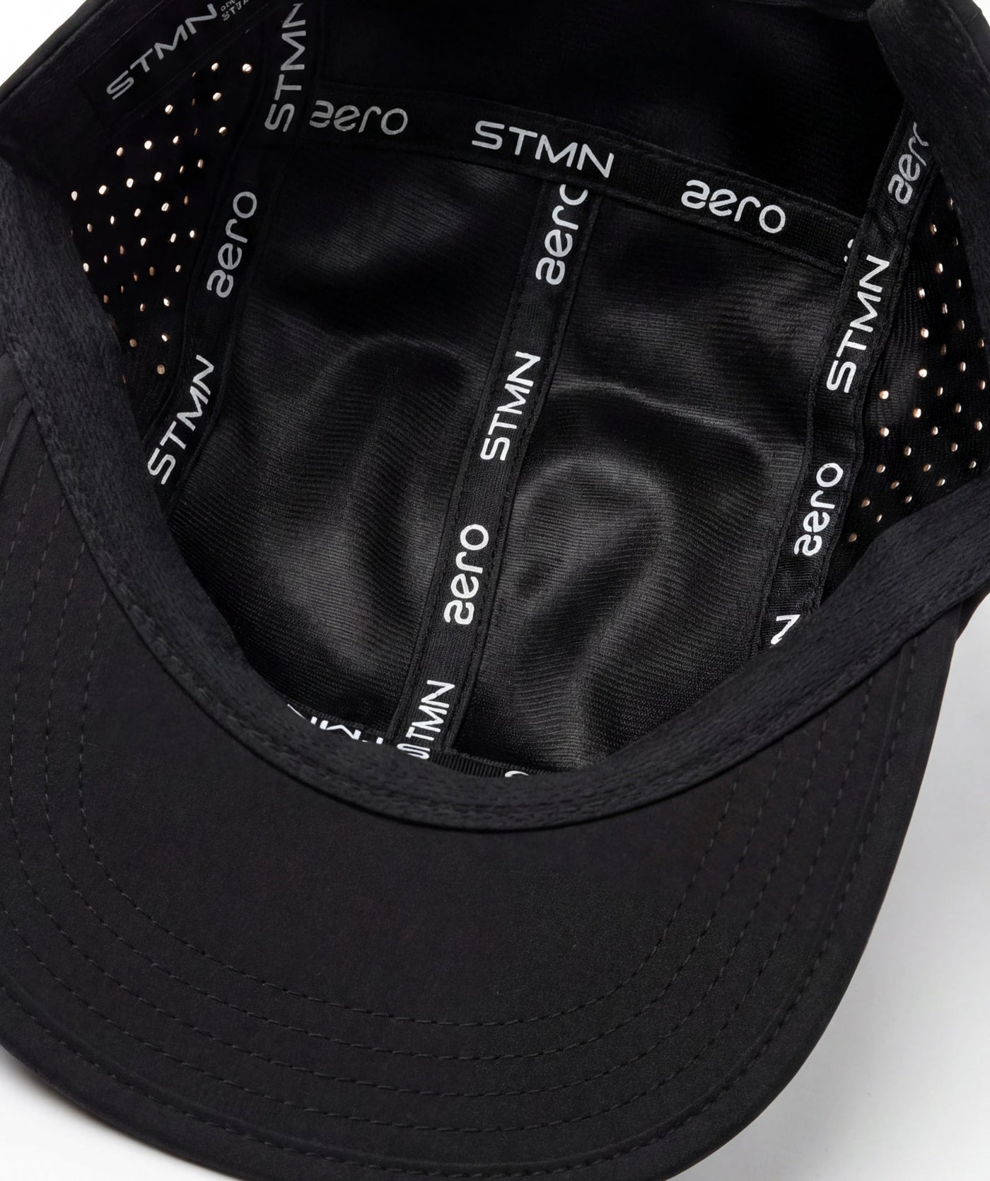 AERO Running Cap 5-Panel Black - STMN Fitness
