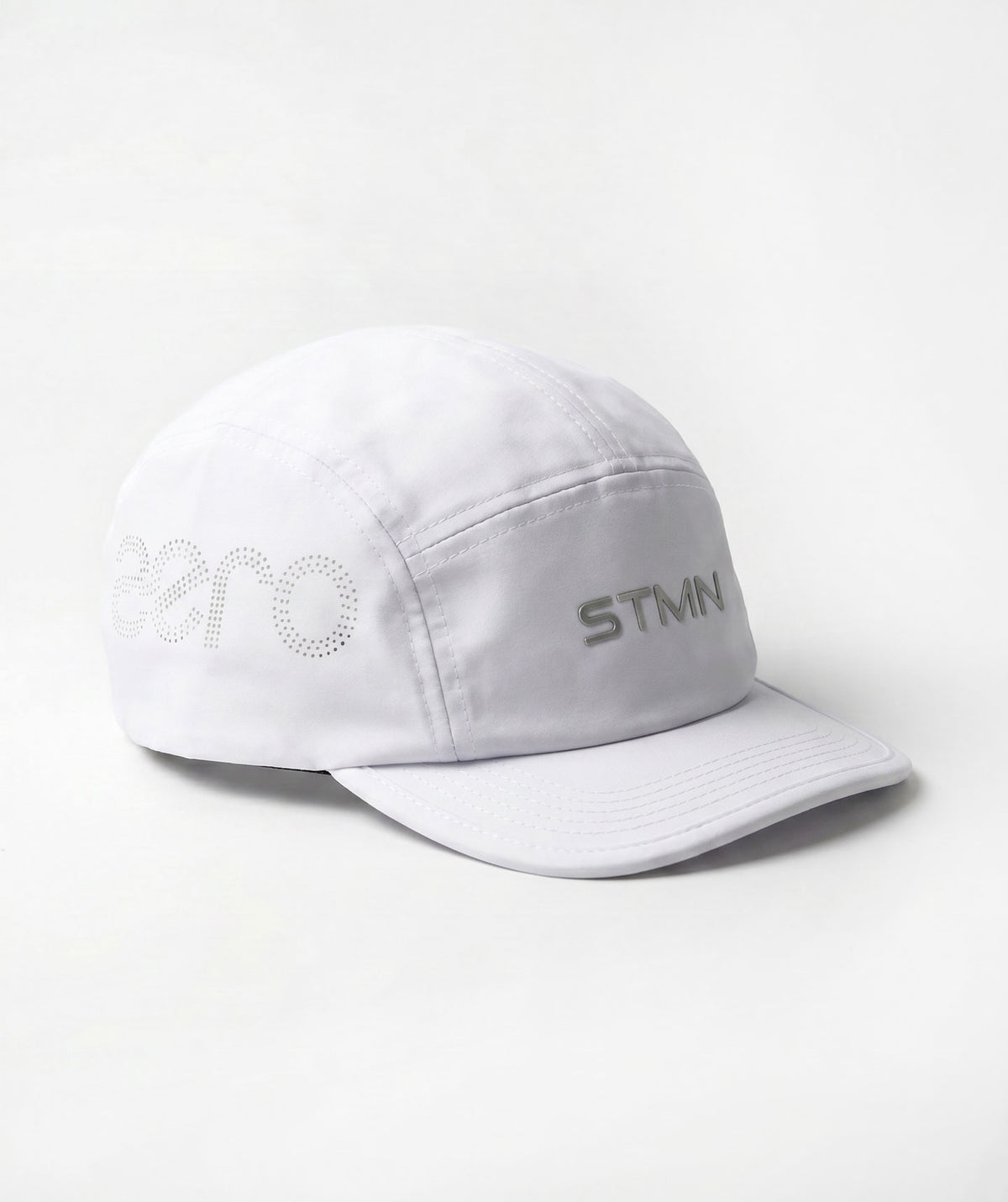 AERO Running Cap 5-Panel White - STMN Fitness