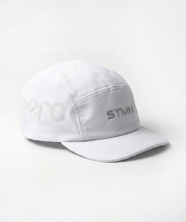 AERO Running Cap 5-Panel White - STMN Fitness