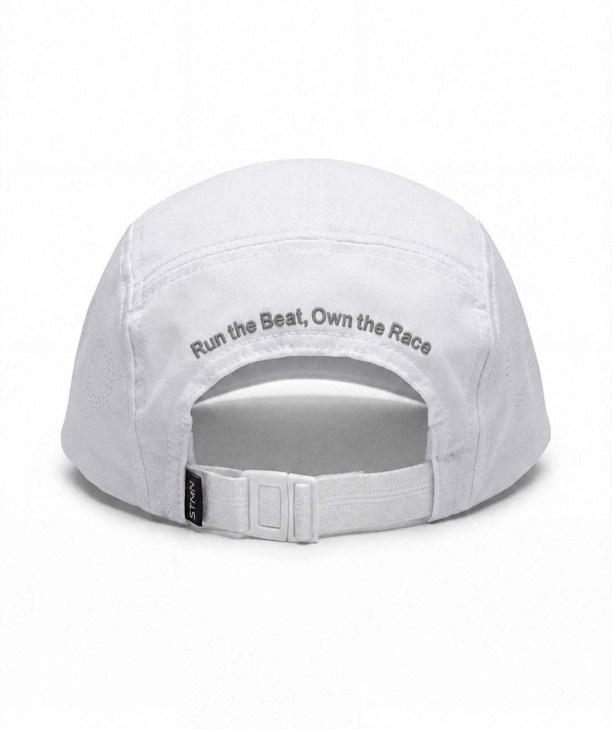 AERO Running Cap 5-Panel White - STMN Fitness