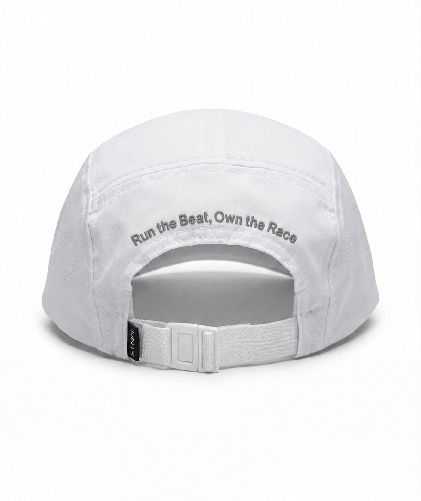 AERO Running Cap 5-Panel White - STMN Fitness