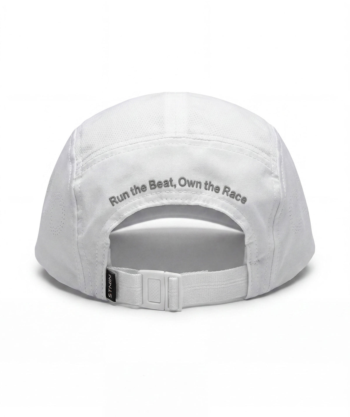 AERO Running Cap 5-Panel White - STMN Fitness