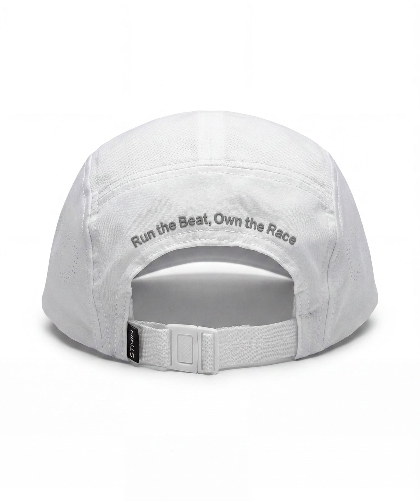 AERO Running Cap 5-Panel White - STMN Fitness