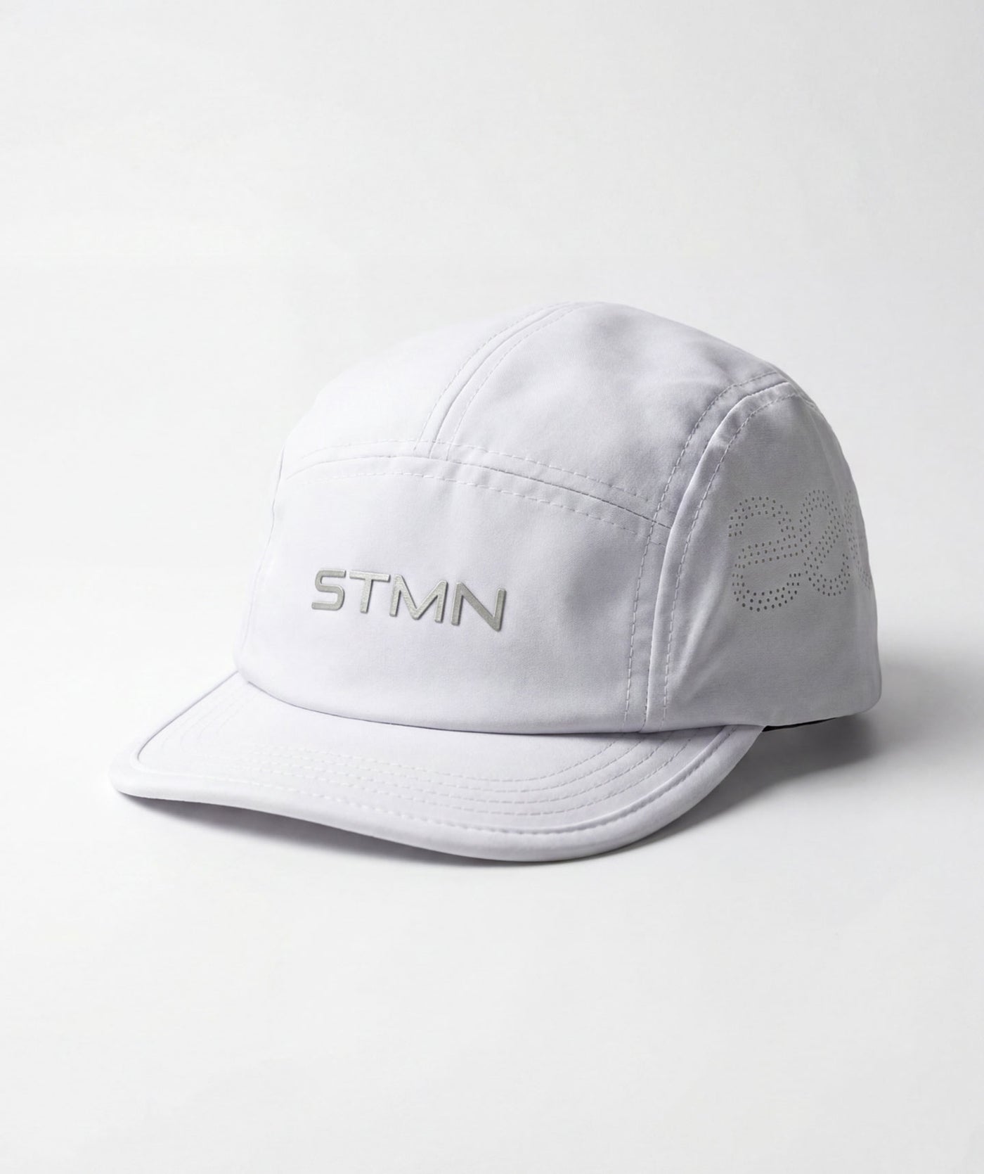 AERO Running Cap 5-Panel White - STMN Fitness