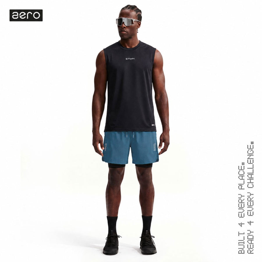 AERO Shorts Deep Blue — Scopri il look