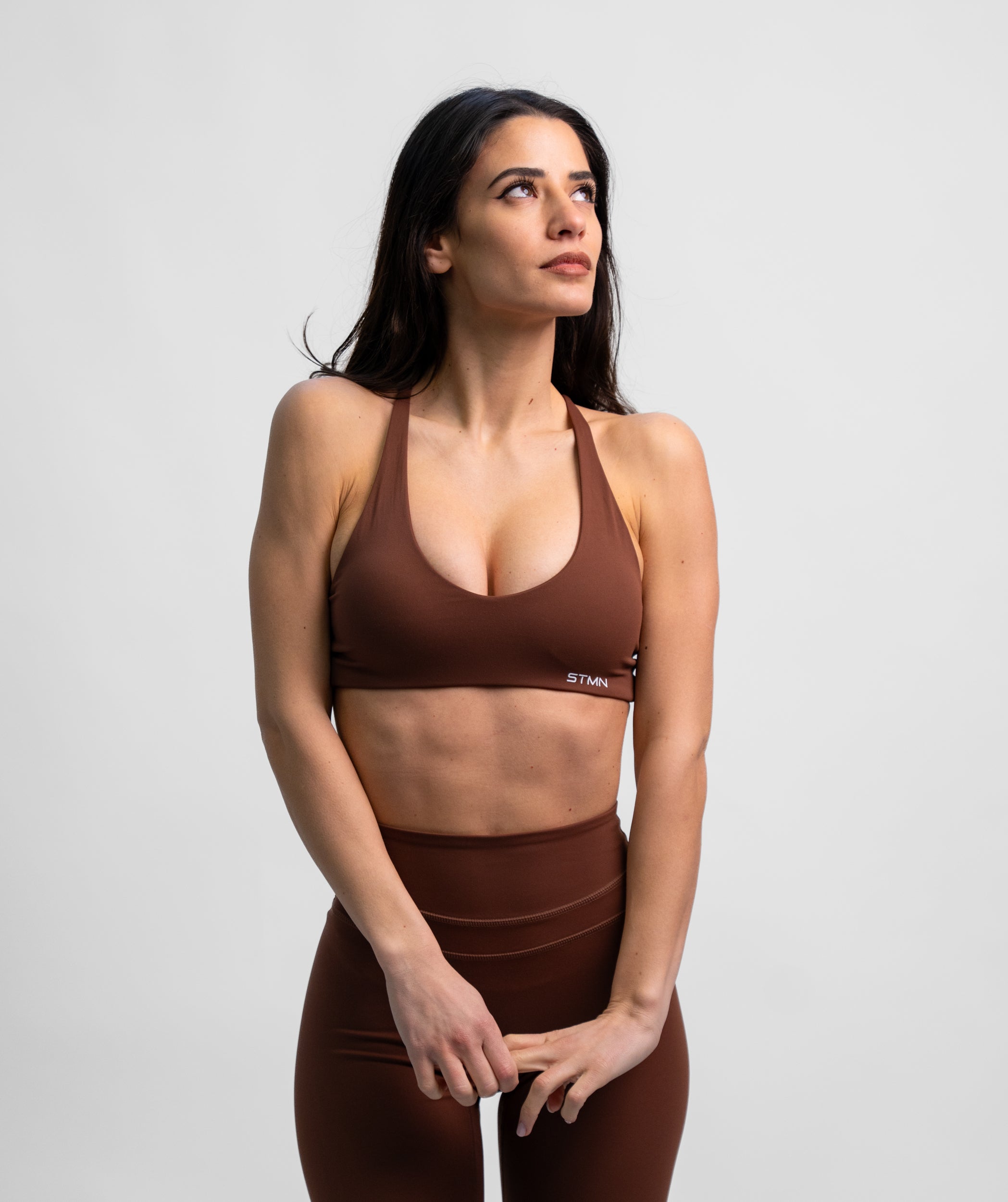 Bra Wave Chocolate - STMN Fitness
