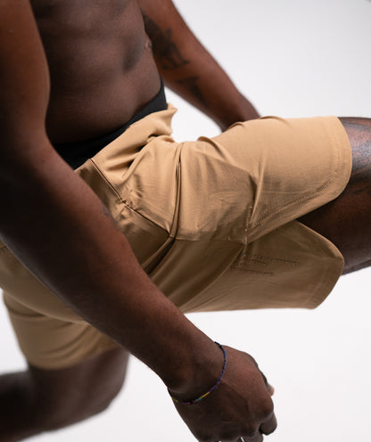 Workout Shorts SOLID Sand