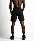 Workout Shorts SOLID Black - STMN Fitness