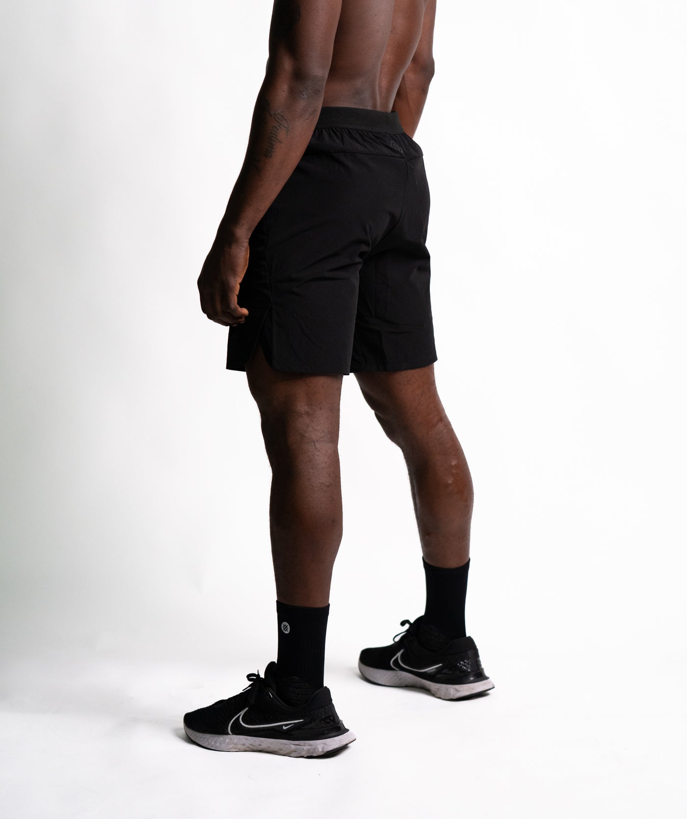 Workout Shorts SOLID Black - STMN Fitness