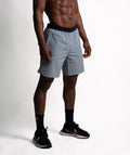 Workout Shorts SOLID Ice Gray - STMN Fitness