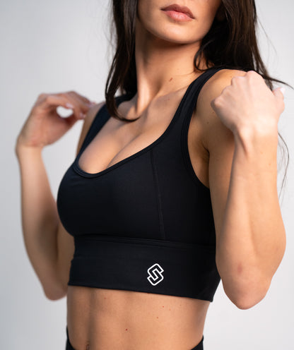 New "Abyss" Bra Donna Nero