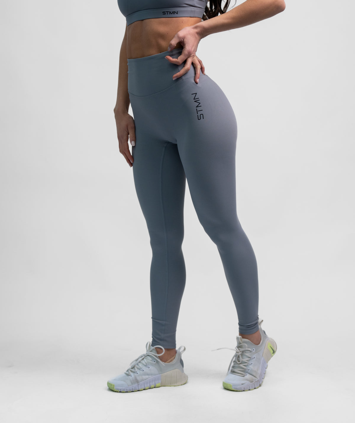 B-Training Leggings Grigio - STMN Fitness