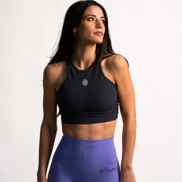 Pro Bra Donna Nero - STMN Fitness