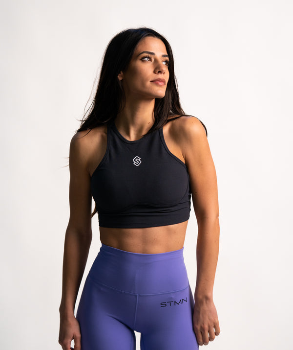 Pro Bra Donna Nero - STMN Fitness
