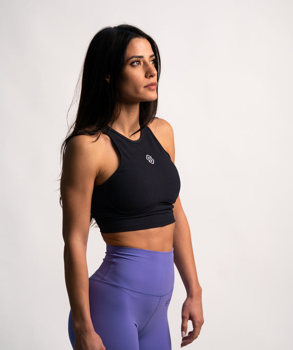 Pro Bra Donna Nero - STMN Fitness