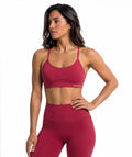 Bra ESSENTIAL Cherry - STMN Fitness