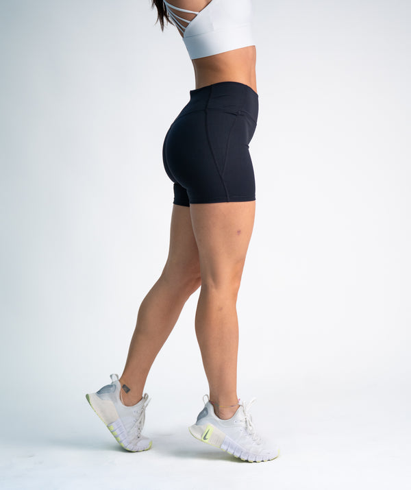 Training Shorts Nero - STMN Fitness