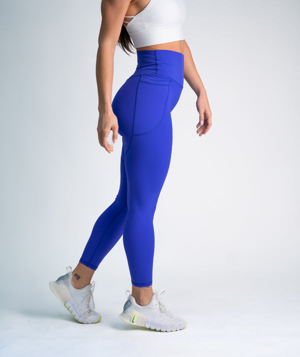 Training Evo Leggings Blu - STMN Fitness