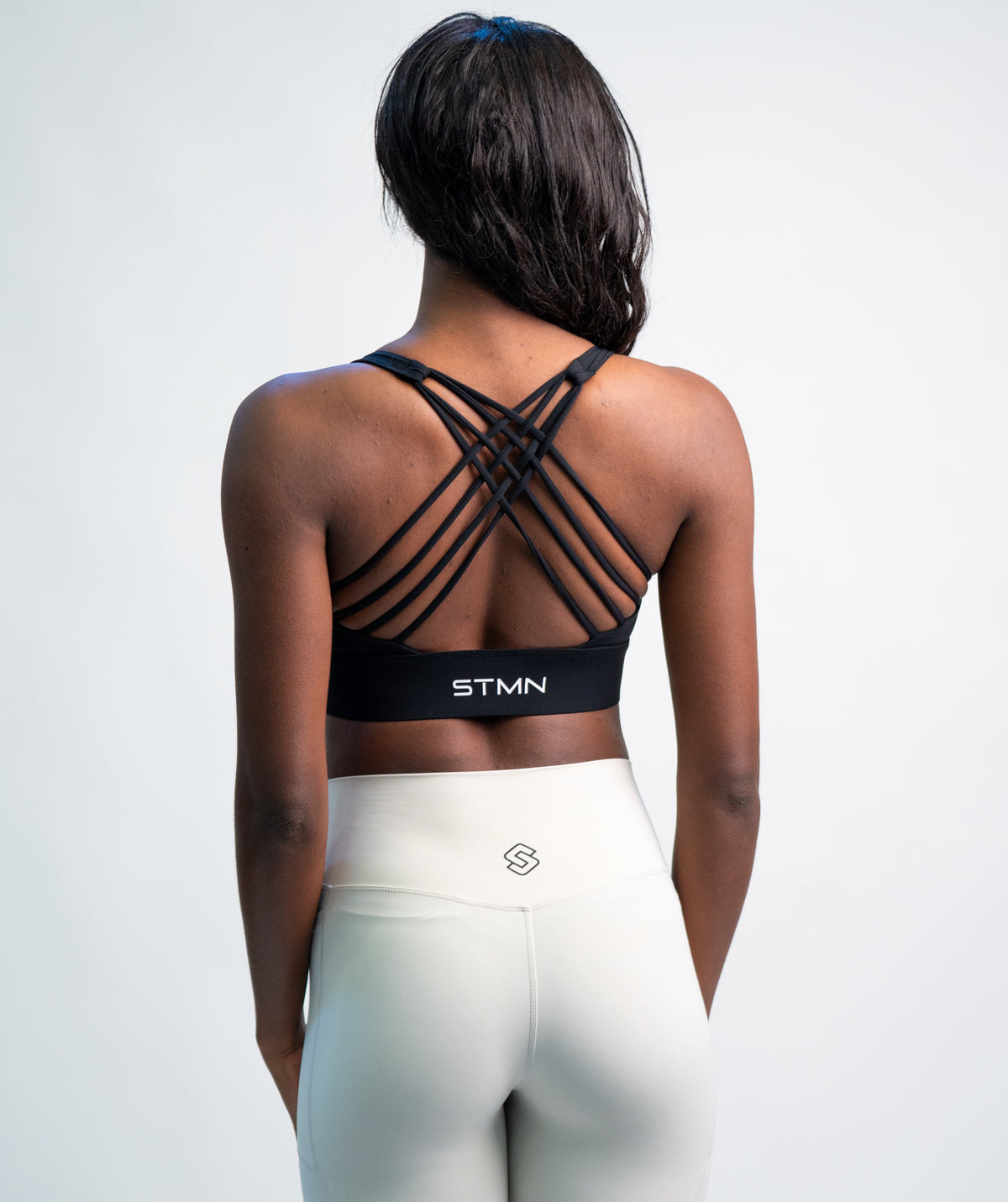 High Training Bra Donna Nero - STMN Fitness
