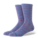 Stance Marled Crew Capri Blue
