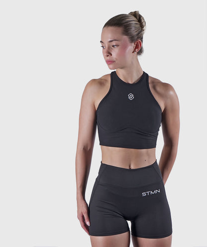 Pro Bra Donna Nero - STMN Fitness