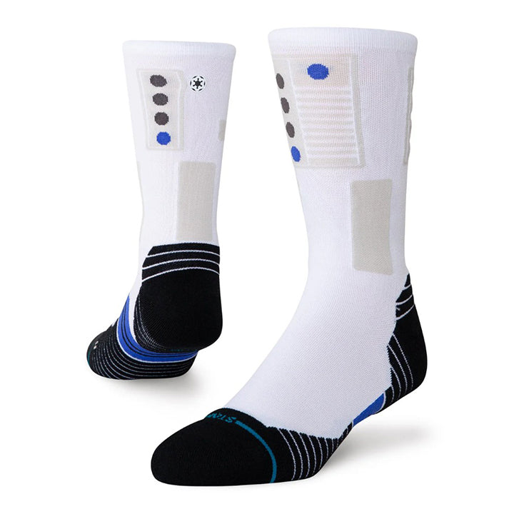 Stance Socks Storm Crew White - STMN Fitness
