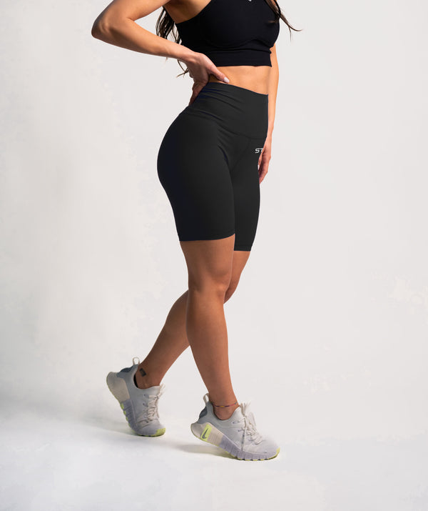 Elevate Shorts Cycle Nero - STMN Fitness
