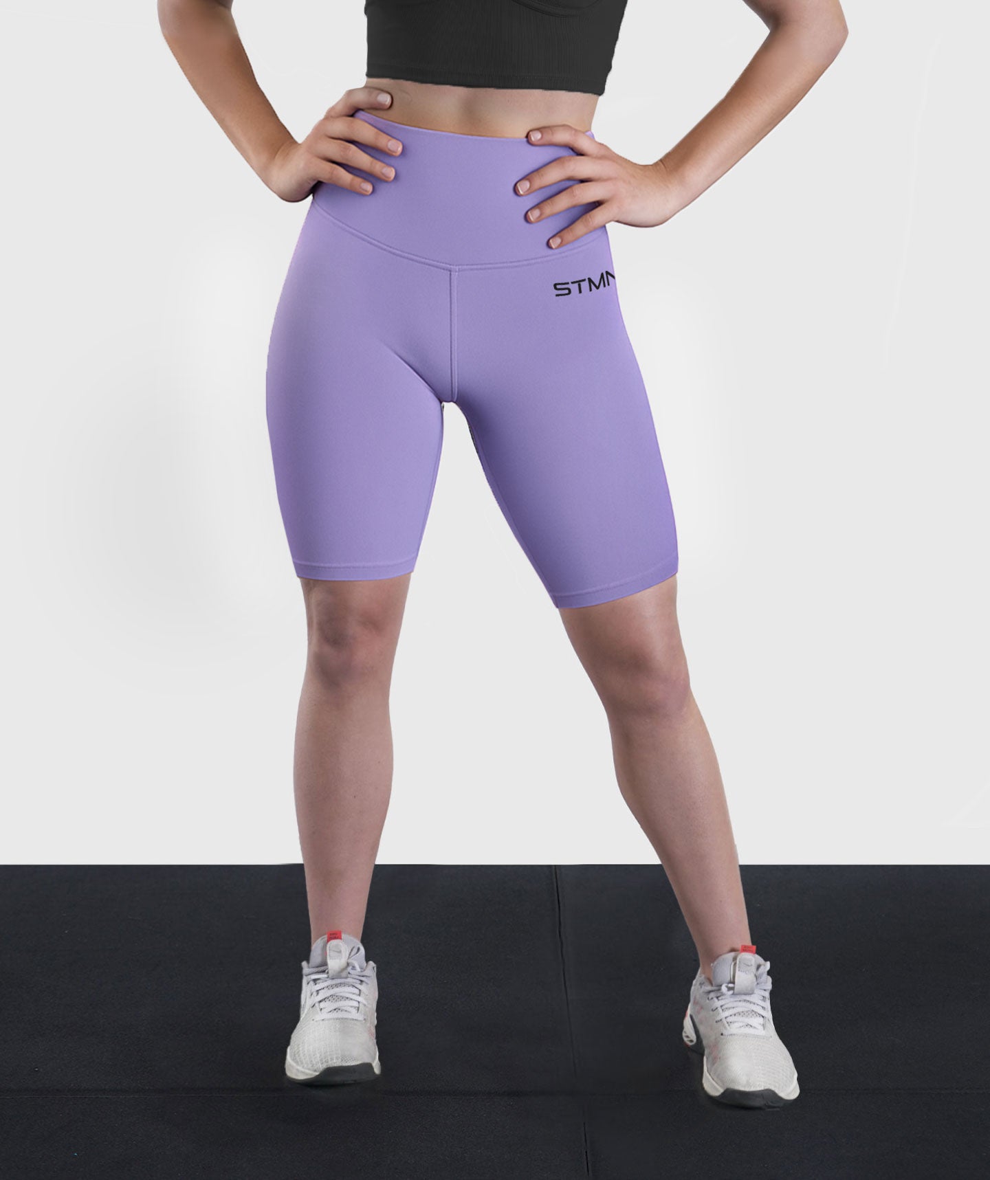 Ciclo de pantalones cortos altos lilla