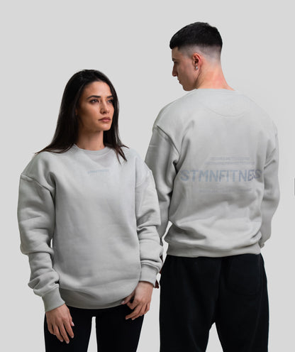 Felpa girocollo ICON Ice Unisex - STMN Fitness