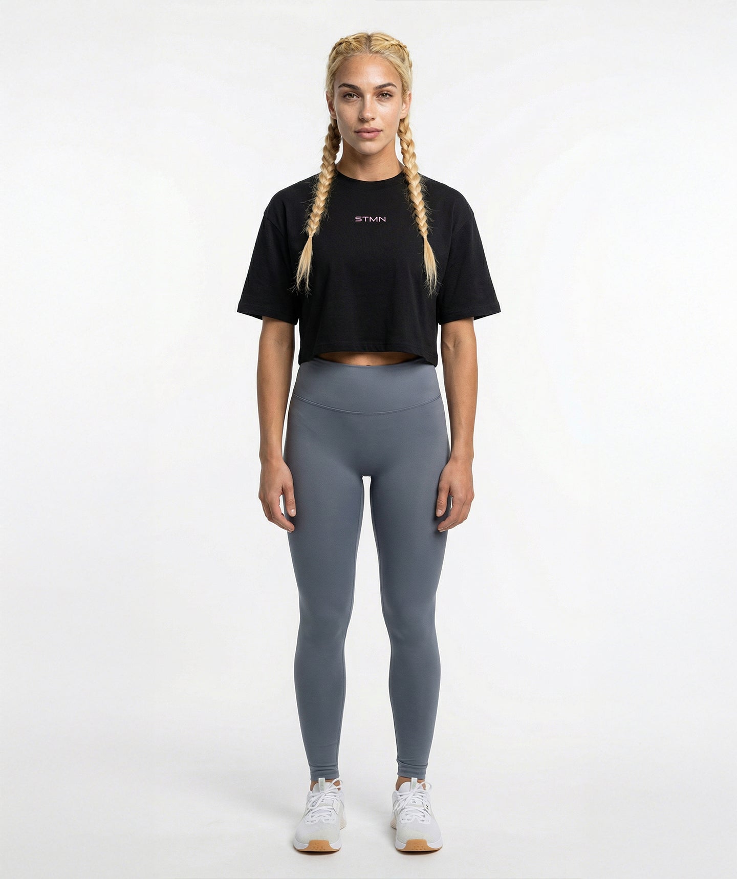 T-Shirt "MIAMI BEACH 2026" Limited Ed. Cropped Black