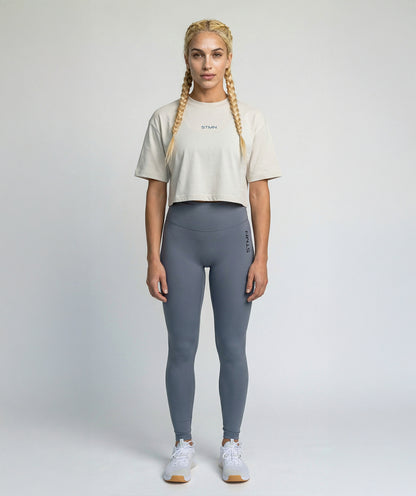 T-Shirt "MIAMI BEACH 2026" Limited Ed. Cropped White