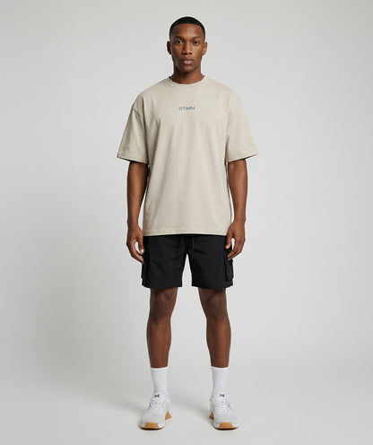 T-Shirt "MIAMI BEACH 2026" Limited Ed. LooseFit Beige