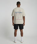 T-Shirt "MIAMI BEACH 2026" Limited Ed. LooseFit Beige - STMN Fitness