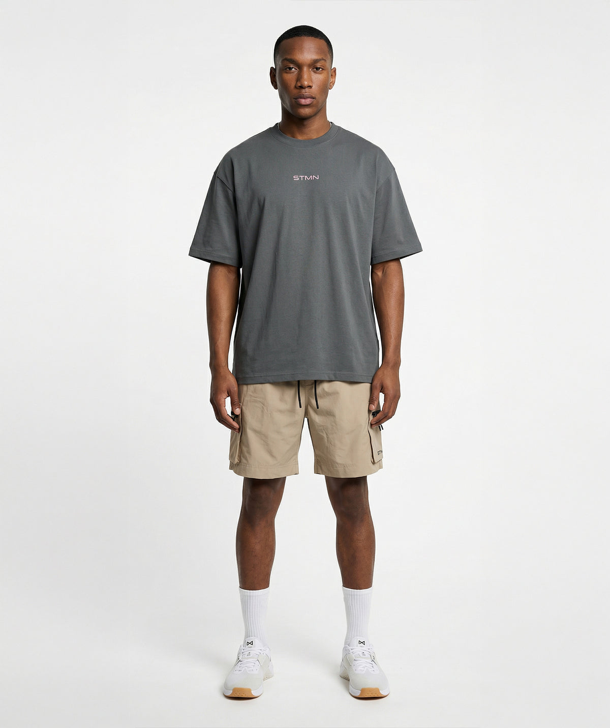 T-Shirt "MIAMI BEACH 2026" Limited Ed. LooseFit Grey - STMN Fitness