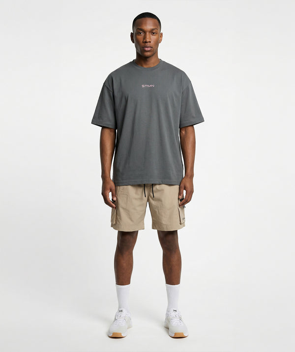 T-Shirt "MIAMI BEACH 2026" Limited Ed. LooseFit Grey - STMN Fitness